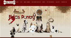 Desktop Screenshot of fidospantry.com